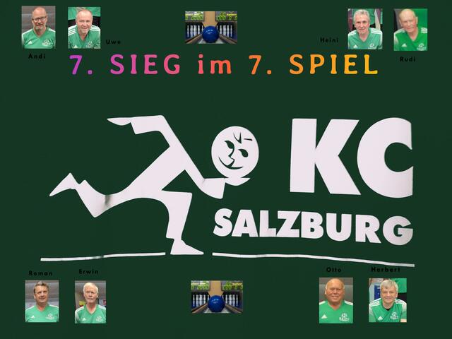 Stolze Siegesserie KCS