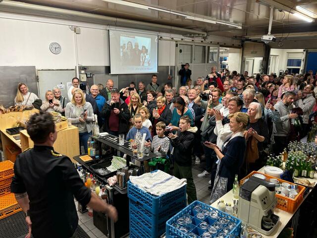 Großer Besucherandrang bei der Nacht des Genusses in Wartberg an der Krems. | Foto: Manfred Wiesmüller