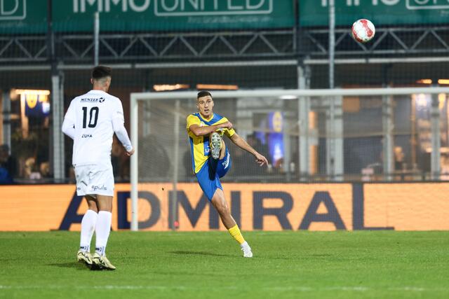 Philipp Zuna wurde früh für den verletzten Jakob Jantscher eingewechselt. | Foto: GEPA-Pictures