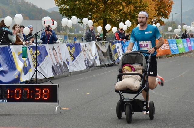 Stefan Lakinger mit Tochter Thea erreichte den ersten Platz in seiner Altersklasse | Foto: Elisabeth Peinsipp