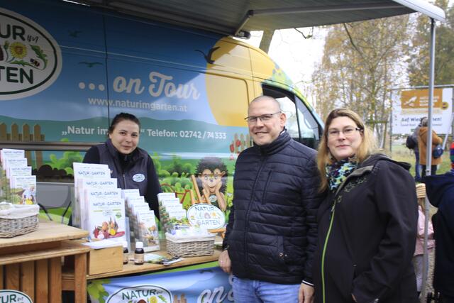 Auch Hoheneichs Vzbgm. Martin Wagensonner besuchte mit seiner Gattin den Natur im Garten Bus. | Foto: Walter Kellner