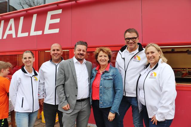 Vzbgm. Patrick Trummer, LAbg. Udo Hebesberger, LR Ursula Lackner, GR Sepp Zirkl und GR Karin Boandl-Haunold. | Foto: Edith Ertl