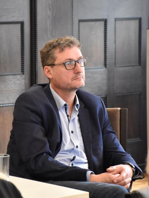 Andrä Stigger, Geschäftsführer von Klimabündis Tirol | Foto: Land Tirol/Knabl