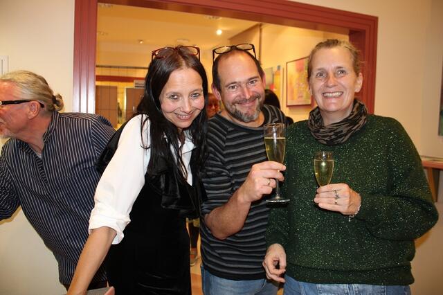 Martina Wistermeyer mit Christian und Sonja Gützer

