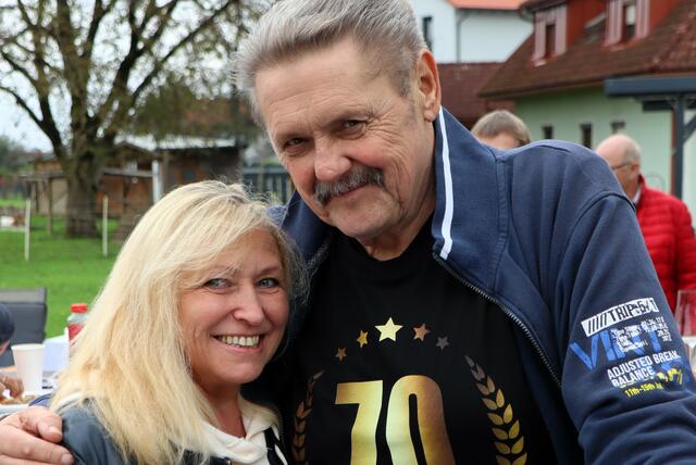 Seit 1995 ein unzertrennliches Team - Tatjana und Reinhard Gratt