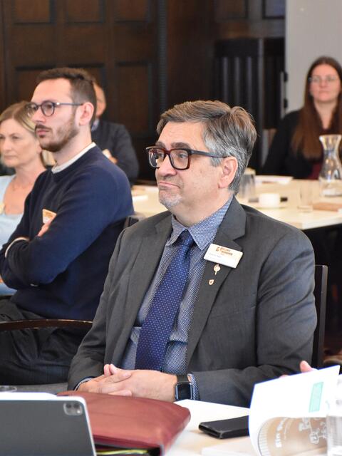 Robert A. Steger, Präsident der Bezirksgemeinschaft Pustertal | Foto: Land Tirol/Knabl