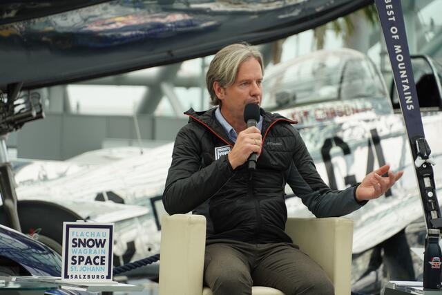 Flachaus TVB-Obmann Andreas Hausbacher blickt dem Nightrace bereits entgegen. | Foto: Nicole Hettegger