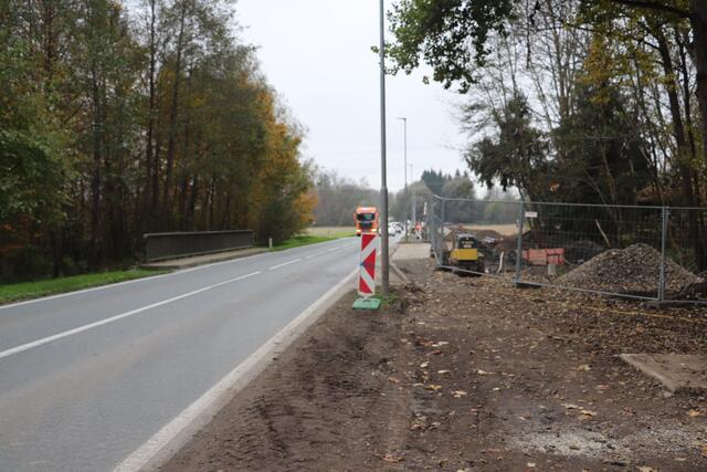 Die Bauarbeiten starteten am 14. Oktober, der offizielle Spatenstich erfolgte am 28. Oktober. | Foto: Edith Ertl