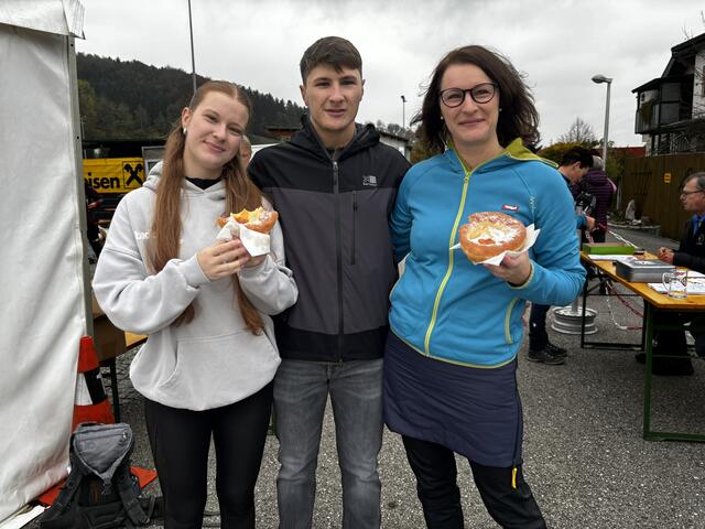 Magdalena , Julian und Ulrike Fuchs