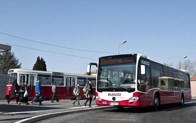 Am Montag kommt es erneut zu einem Wasserrohrbruch. Unter anderem betroffen: Die Linie 17A. (Symbolfoto) | Foto: Thomas Jantzen/Wiener Linien