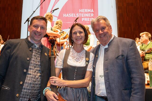 VM- Obmann Peter Margreiter, Sonja Steusloff - Margreiter, Hans-Peter Haselsteiner | Foto: TVM