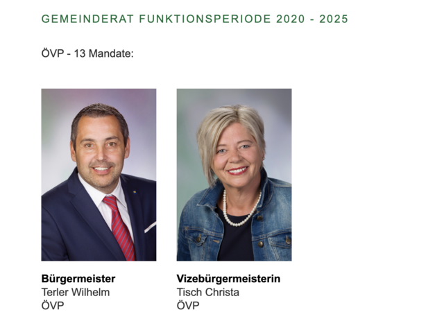 Mitte März waren Terler und Tisch noch ein Team. | Foto: Screenshot meinBezirk