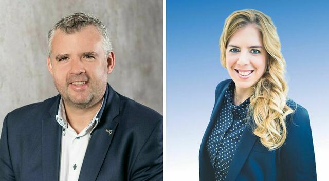 Bürgermeister Hannes Primus (SPÖ) und Stadträtin Isabella Theuermann (FPÖ) | Foto: Privat/FPÖ
