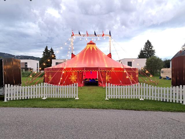 Das Zelt des Circus Minelly verschwand von einem Voitsberger Lagerplatz. | Foto: Pagger