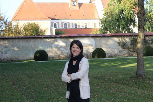 Die 45-jährige Natascha Burian kandidiert als Bürgermeisterin von Baumgartenberg. | Foto: ÖVP