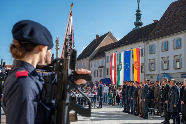Erneut gibt es Verstärkung für die steirische Polizei: 46 Männer und Frauen schlossen ihre Polizei-Grundausbildung Ende Oktober ab.  | Foto: LPD Stmk/Huber