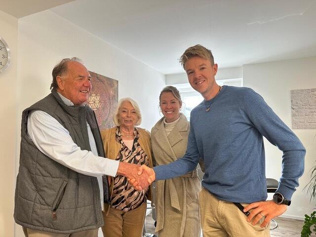 Sepp und Jenny Himberger, Tanya und Leander Dagn. | Foto: Himberger