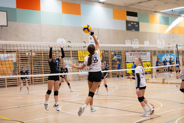 Flotte Wettkämpfe der angereisten Teams aus dem In- und Ausland und eine bärige Fankulisse zeichneten das Volleyballturnier aus. | Foto: SVC