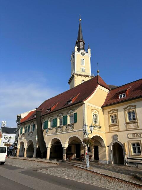 In Rohrbach-Berg wurde auch die schwarze Fahne gehisst. | Foto: Stadtgemeinde Rohrbach-Berg