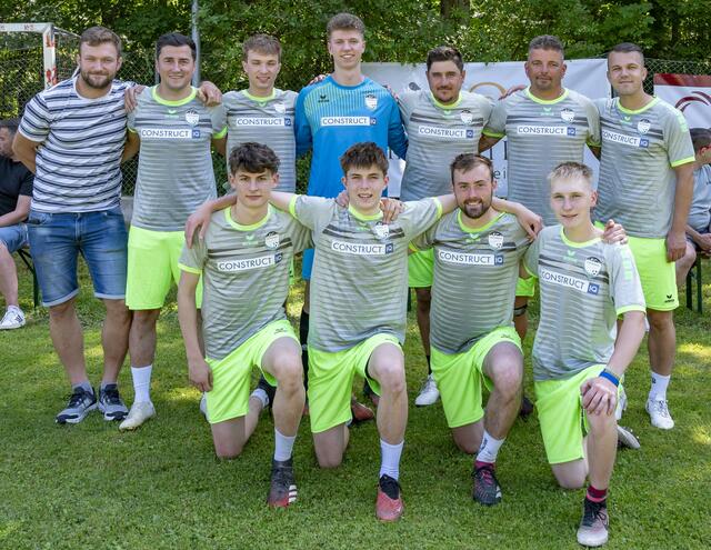 Die Turniersieger vom „FC Steinhaus“. | Foto: Mattausch