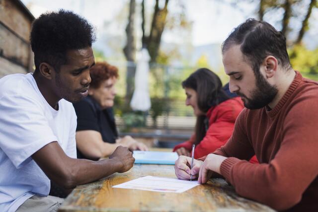 Die Einrichtung Nikado bietet auch Beratungsgespräche für Menschen in Notlagen an. | Foto: TSD/Verena Kathrein