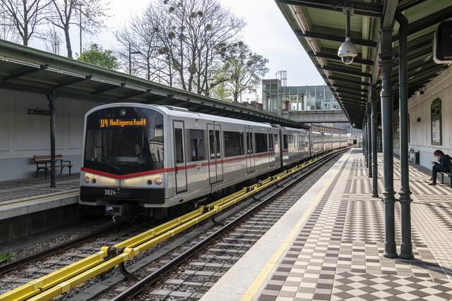 Bei der U4-Station Schönbrunn kam es zu dem tragischen Unfall durch die U-Bahnsurfer. (Archiv) | Foto: Wiener Linien