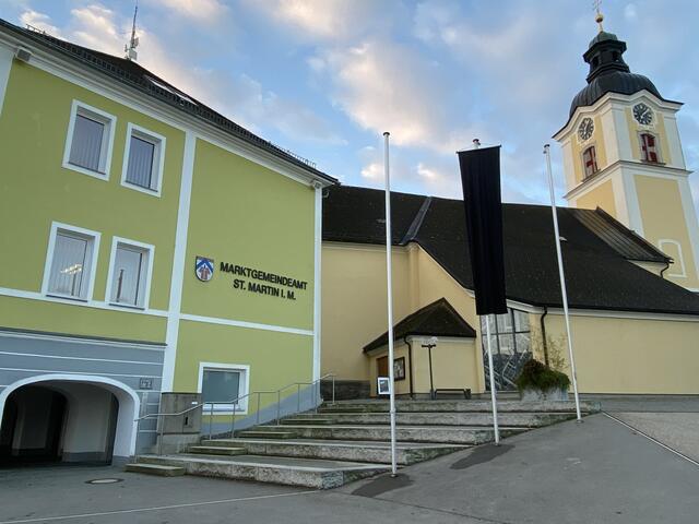 Die St. Martiner gedenken ebenfalls dem verstorbenen Bürgermeisterkollegen. | Foto: Gemeinde St. Martin