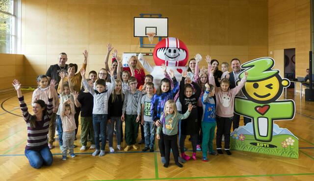 Viel Spaß erlebten die Kleinen beim Schulfest in Zeltweg. | Foto: Schindler