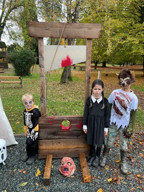 In Rudersdorf ist alles für die Halloween-Party angerichtet. | Foto: SPÖ Rudersdorf/Dobersdorf
