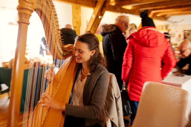 Musikalische Unterhaltung so wie hier im Schloss Farrach ist garantiert. | Foto: Schloss Farrach
