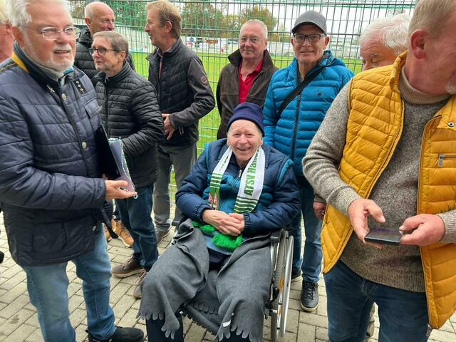 Die Freude über das Wiedersehen mit vielen ehemaligen Weggefährten beim ATSV Schärding war bei Mathias Ulmer alias Matsi groß. | Foto: ATSV Schärding