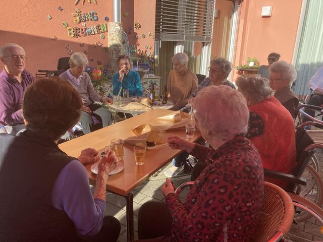 Beim Kiefl`n der Maroni