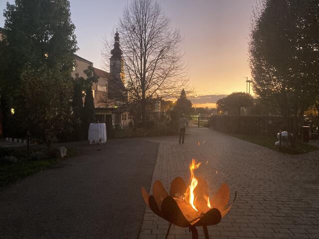 Tolle Sonnenuntergangsstimmung