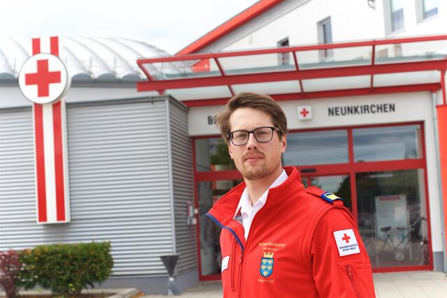 Gregor List, Bezirksstellenleiter Rotes Kreuz. | Foto: Santrucek