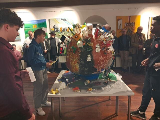 Das Bewusstsein für Umweltschutz wurde mit diesem Kunstprojekt gesteigert. | Foto: Elisabeth Schüttengruber-Holly