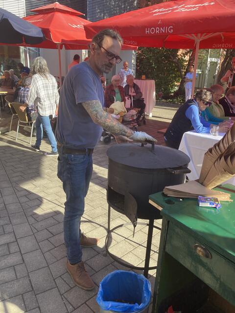 Kurt in seinem Element