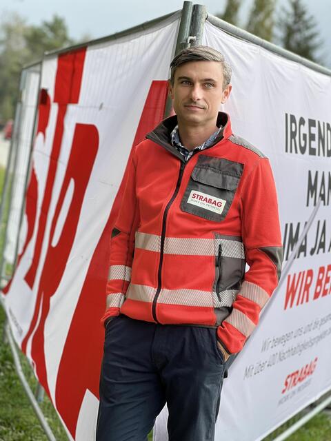 Karriere: Wie René Fürst sich vom HTL-Absolventen zum technischen Gruppenleiter bei STRABAG hinaufgearbeitet hat. | Foto: STRABAG