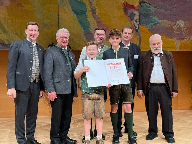 Die Jury vergab für die beiden das Prädikat "Sehr gut". | Foto: Musikschule Voitsberg