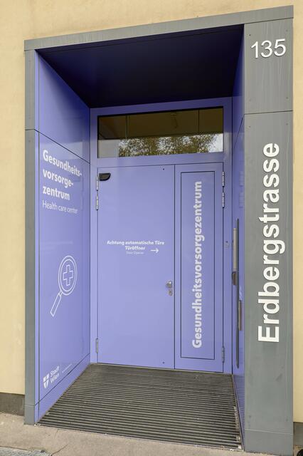 Das Zentrum befindet sich in der Erdbergstraße 135. | Foto: Stadt Wien/Markus Wache