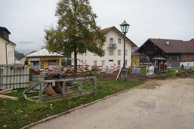 Der derzeitige Stand der Baustelle in Michaelbeuern. | Foto: Emanuel Hasenauer