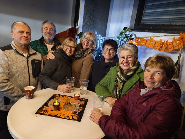 Die lustige Gruppe rund um Bürgermeisterin Ulrike Kitzinger (6.v.l.) hatte gute Unterhaltung. 