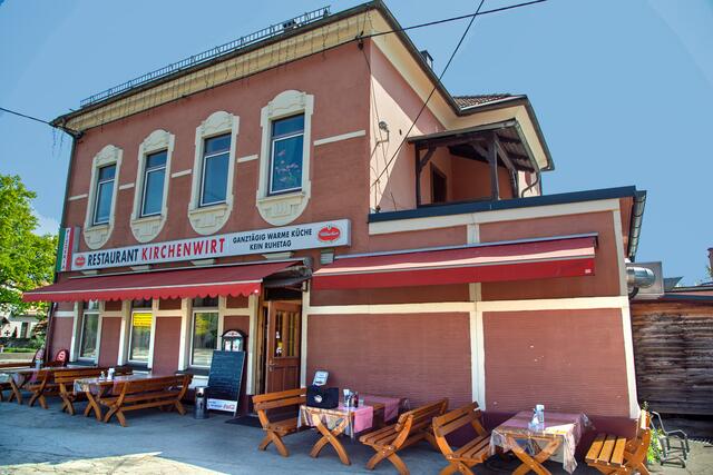 Der Kirchenwirt in der Völkermarkter Straße 284 in Klagenfurt | Foto: Roland Pössenbacher