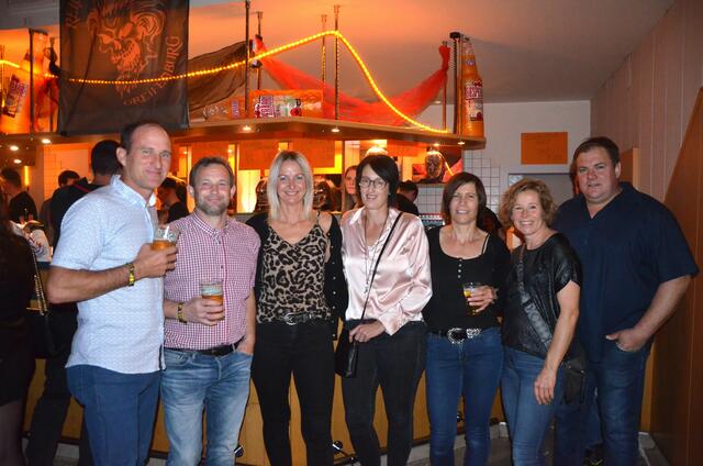 Josef, Christian, Sarah, Angelika und Angelika, Natalie und Martin