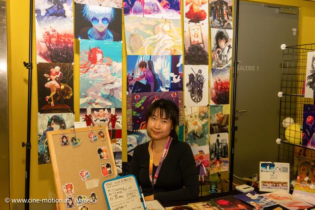 PINLIN - Illustratorin und Character Deignerin. | Foto: www.cine-motion.at / Ivanek