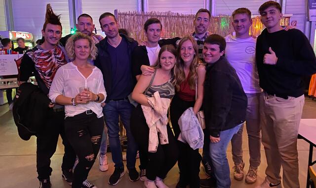 Beste Stimmung bei der Jubiläums-Party