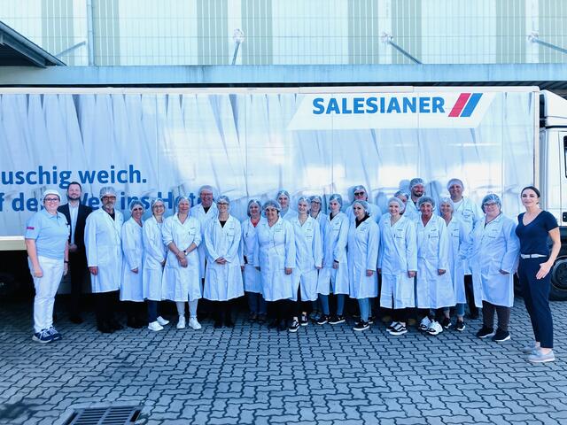 Die Mitarbeiterinnen und Mitarbeiter der Marktgemeinde Mooskirchen bei Salesianer Miettex | Foto: Gemeinde Mooskirchen