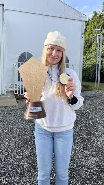 Lea Aigner überzeugte mit ihrem Team und wurde so Weltmeisterin. | Foto: Andreas Gappmaier