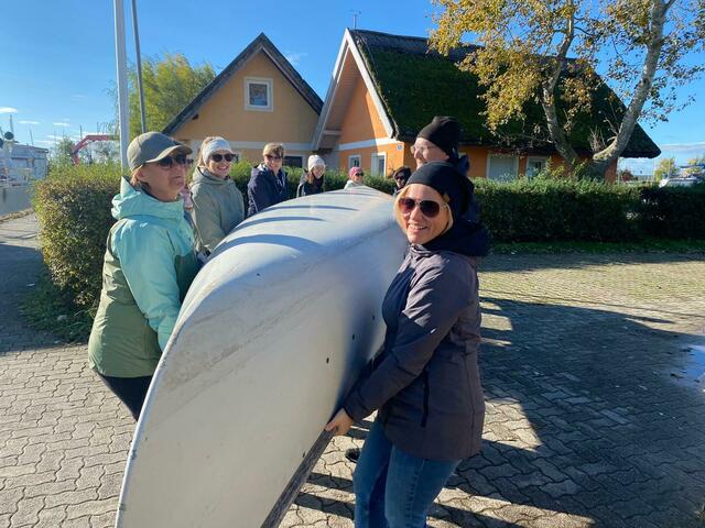 Kanufahren ist team- Sache. | Foto: VS Pilgersdorf/Unterrabnitz