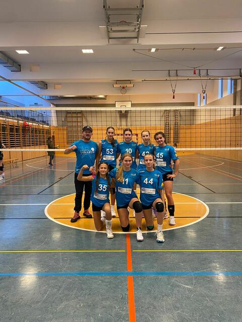 Auch in der U18 weiblich blickt der Verein aus Bisamberg/Hollabrunn auf ein erfolgreiches Spielwochenende zurück. | Foto: UNIONvolleys Bisamberg/Hollabrunn