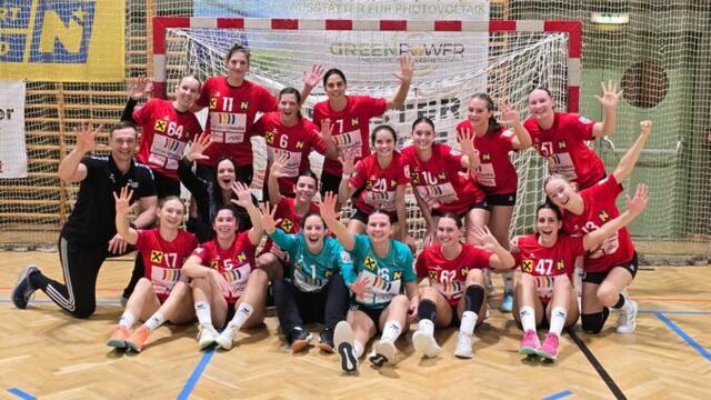 Mit starkem kämpferischem Einsatz konnte der Vorsprung ins Ziel gebracht und ein verdienter 25:27-Sieg eingefahren werden. | Foto: U. heinekingmedia Korneuburg